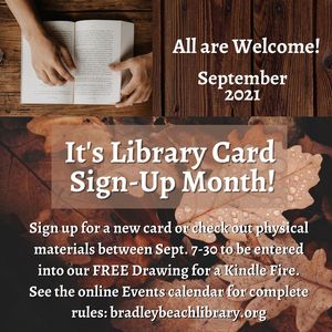 Library Card Sign-up